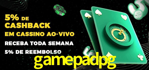 Promoções do cassino ao Vivo gamepadpg